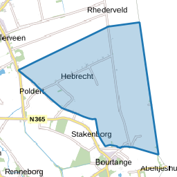 Verspreide huizen Hebrecht