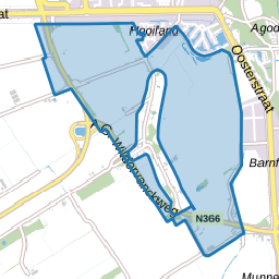 Verspreide huizen ten zuiden van Ter Apel