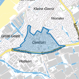 Monster Centrumgebied