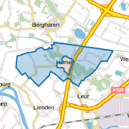 Verspreide huizen Hernen