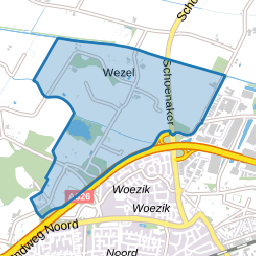 Verspreide huizen wezel