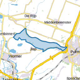 Verspreide huizen Kanaal- en Oudelandsdijk