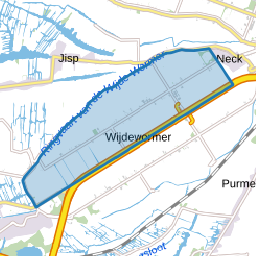Verspreide huizen ten noorden van De Middentocht