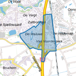 Verspreide huizen Hoeven