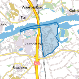 Verspreide huizen Oostzijde