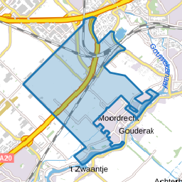 Verspreide bebouwing Moordrecht