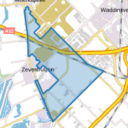 Verspreide bebouwing Zuidplaspolder Zevenhuizen