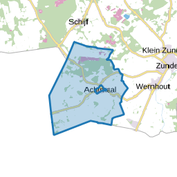 Verspreide huizen Achtmaal