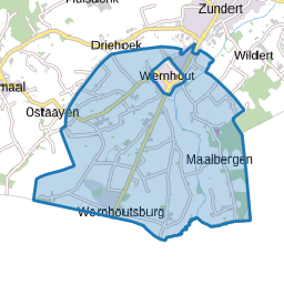 Verspreide huizen Wernhout