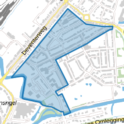 Weg naar Laren en omgeving