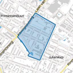 Prins Bernhardstraat en omgeving