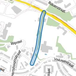 Weg langs Klim en Dal