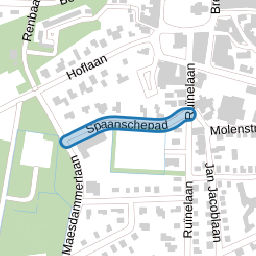 Spaanschepad
