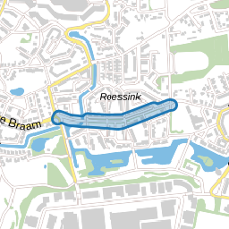 Weg door den Waterpot