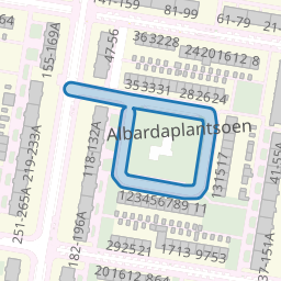 Albardaplantsoen