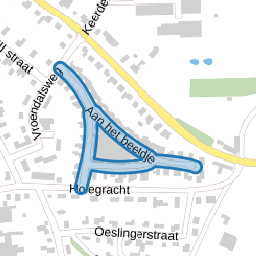 Aan het beeldje