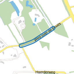 Weg over de Plaats
