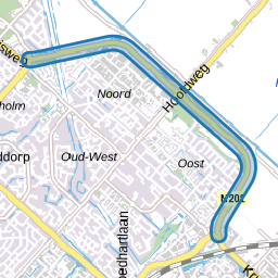 Weg om de Noord