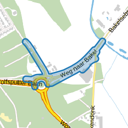Weg naar Bakel