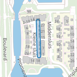 Kleine sluis