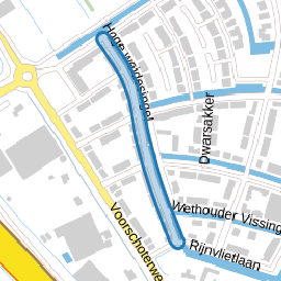 Kromme weidesingel