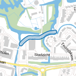 Bloemenpad
