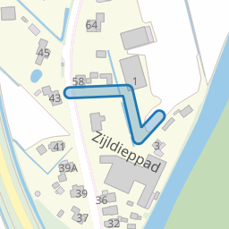 Zijldieppad