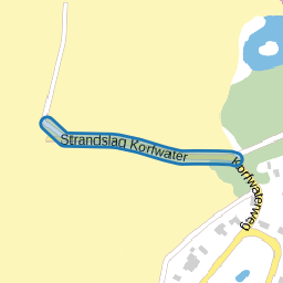 Strandslag Korfwater