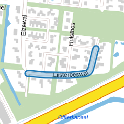 Lijsterbeswal