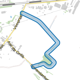 Heuvels Voetpad