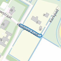 Kerkpad Zuid