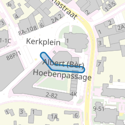 Albert (Bèr) Hoebenpassage