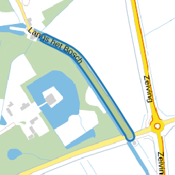 Langs het Bosch