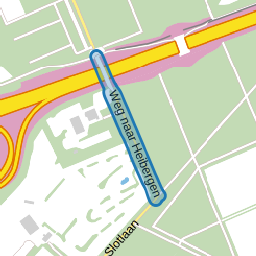 Weg naar Heibergen
